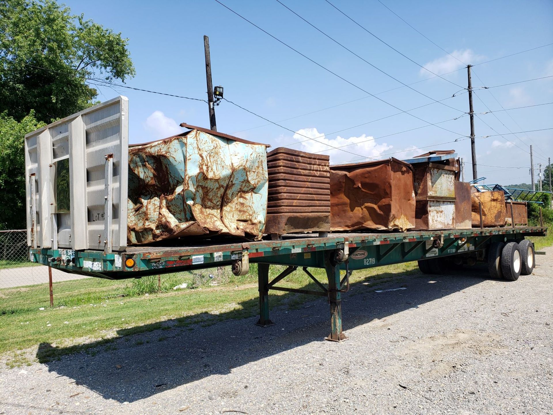 1998 Fontaine 48' Flatbed Trailer