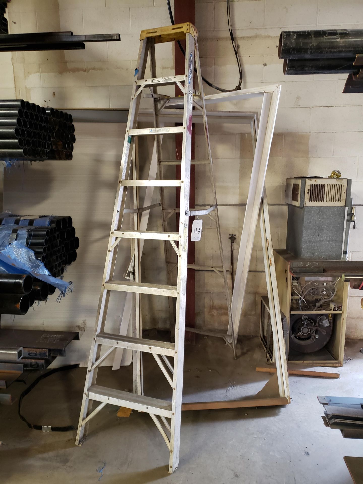 Werner 8' Aluminum Step Ladder