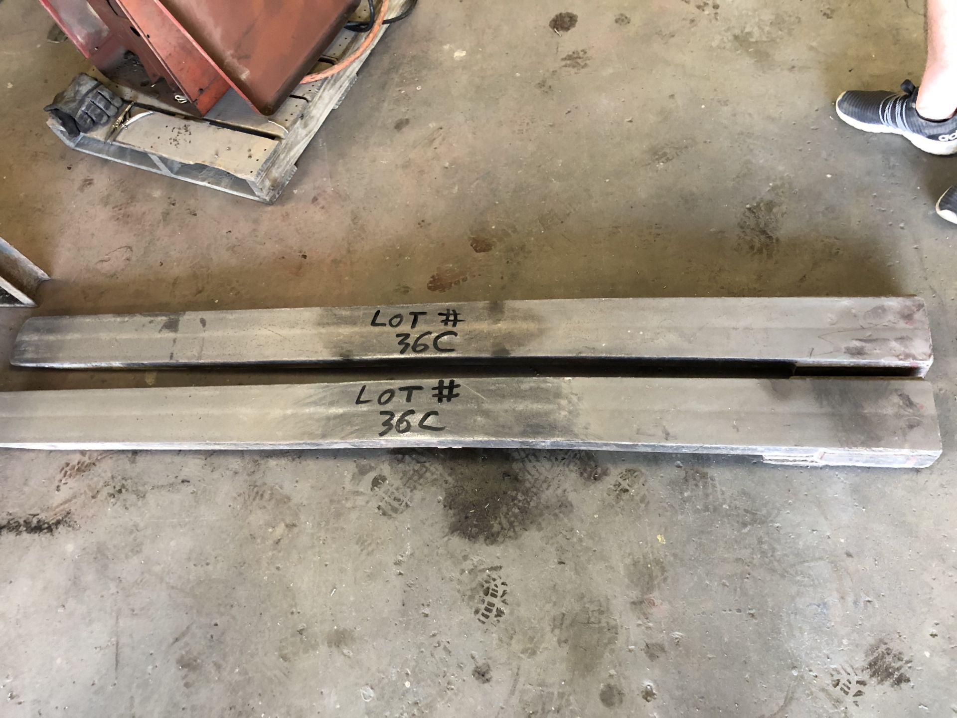 Set of (2) 7.5' Fork Extensions