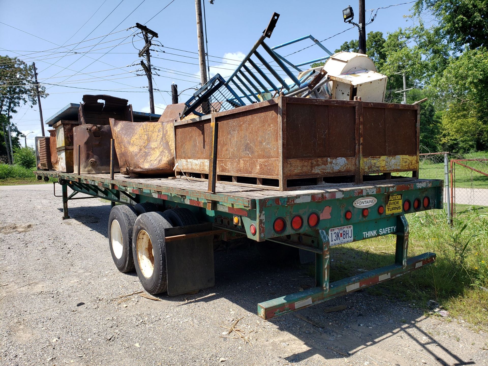 1998 Fontaine 48' Flatbed Trailer - Image 5 of 6