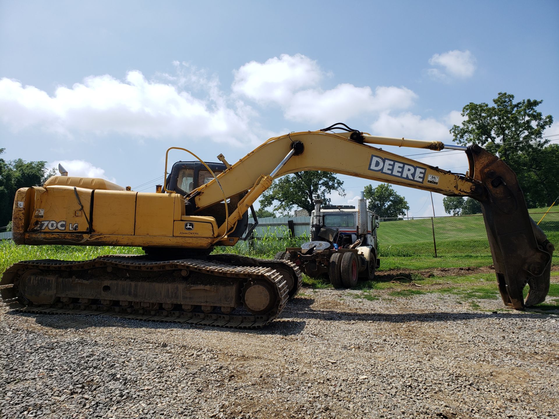 John Deere Model 270C LC Hydraulic Excavator w/Shear - Image 5 of 19