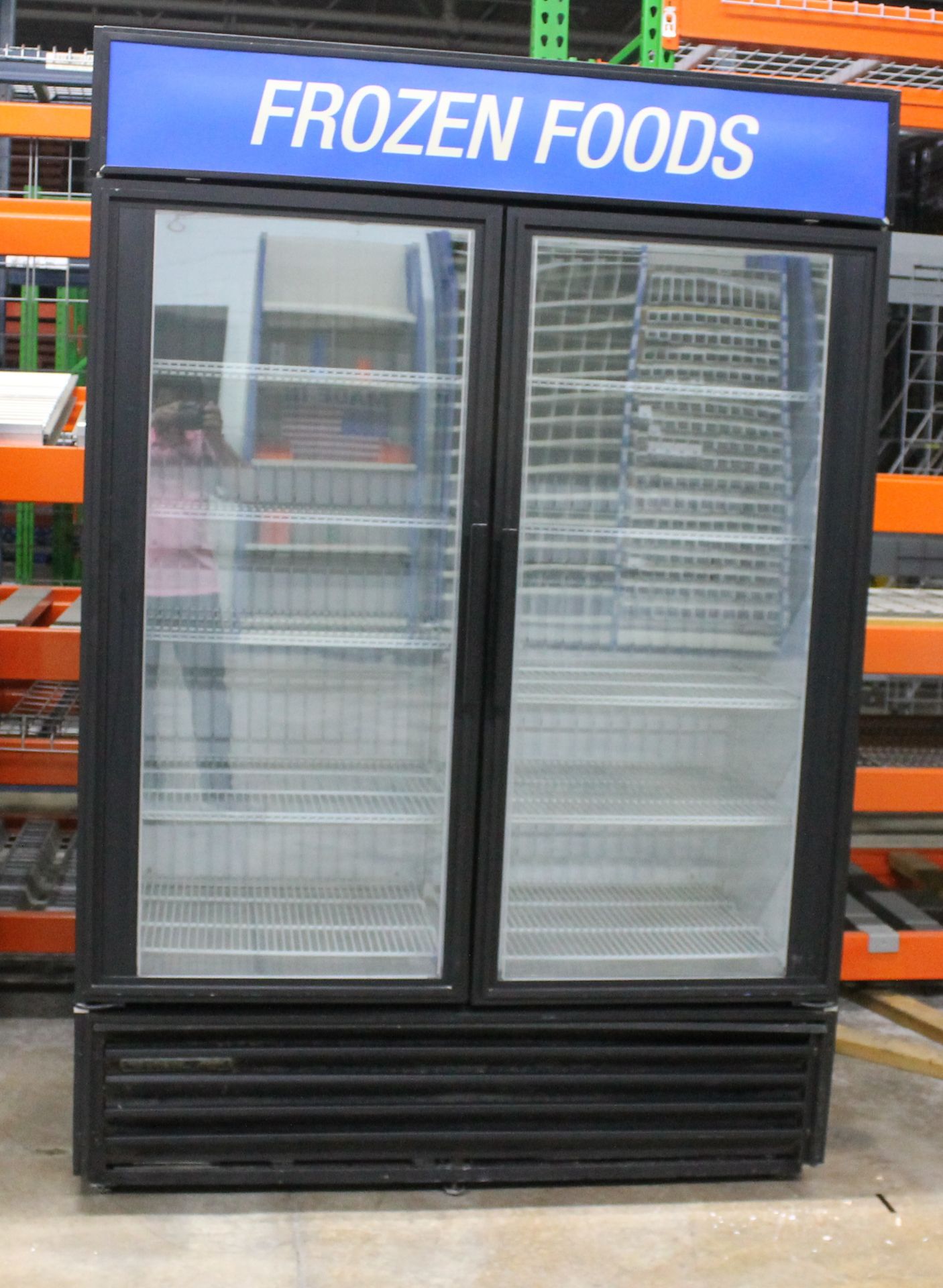 USED SWING DOOR REFRIGERATOR WITH HYDROCARBON REFRIGERANT