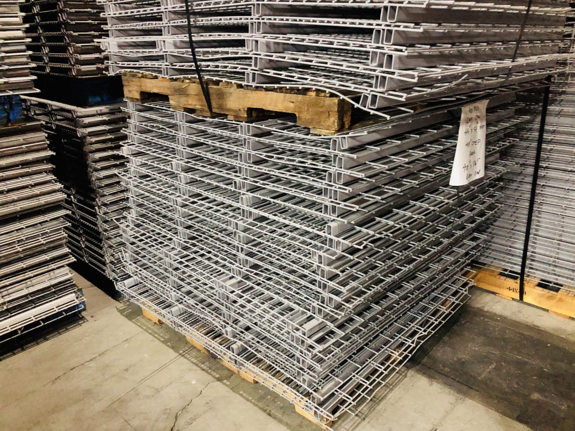 14 BAYS OF 16'H X 48"D X 108"L KEYSTONE STYLE PALLET RACKS - Image 6 of 6