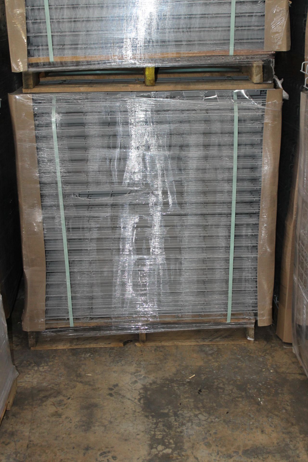 ONE LOT OF TEARDROP STYLE PALLET RACKS - 14 BAYS X 16.5'H X 42"D X 96"W - Image 2 of 4