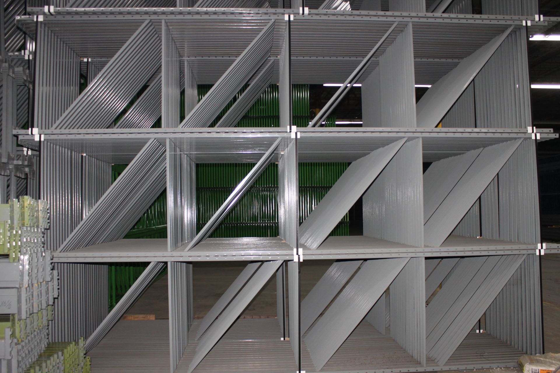 10 BAYS OF 16'H X 140"L X 42"W KEYSTONE PALLET RACKS - Image 5 of 5