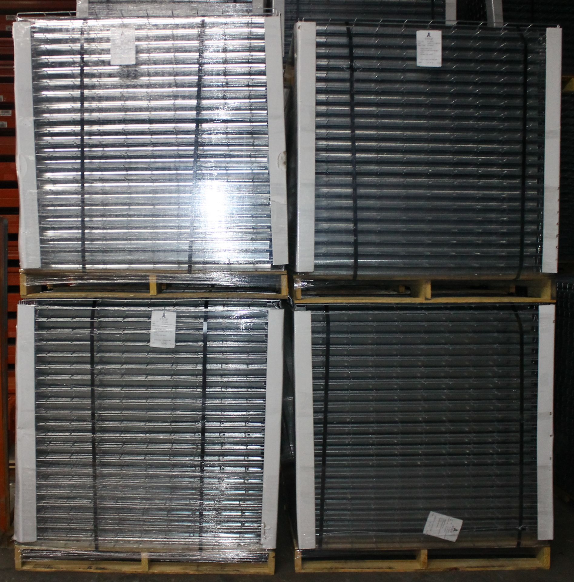 NEW 40 PCS OF STANDARD 42" X 52" WIREDECK - 2250 LBS CAPACITY