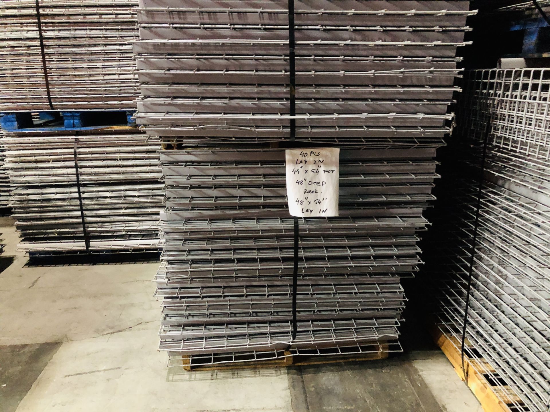 14 BAYS OF 16'H X 48"D X 108"L KEYSTONE STYLE PALLET RACKS - Image 6 of 6