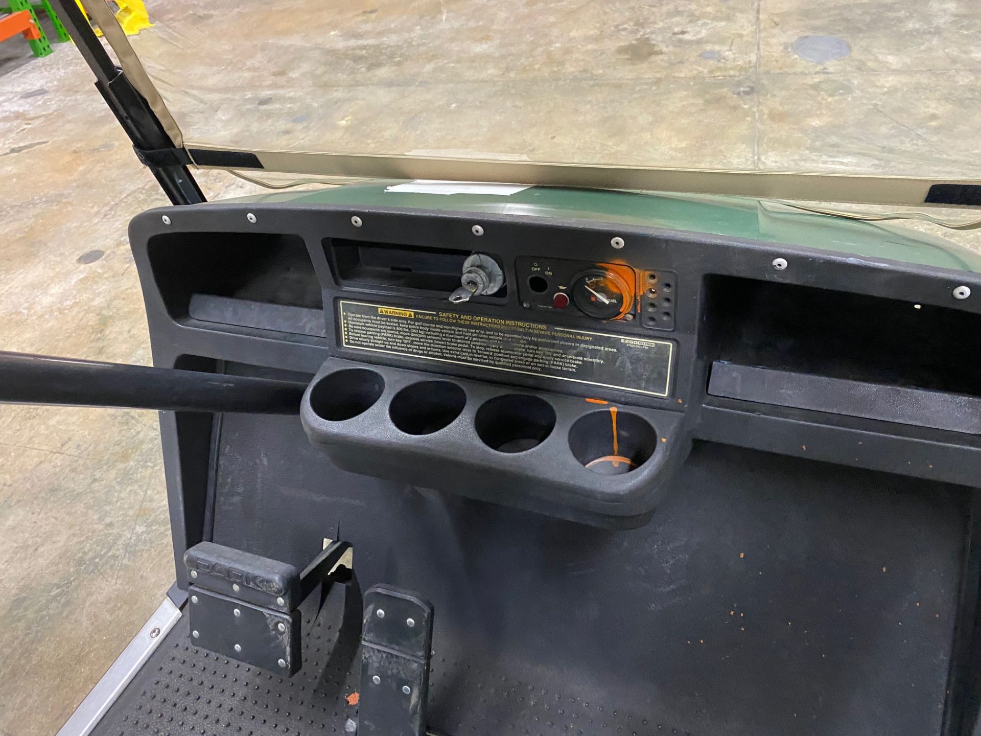 USED EZGO TXT EX1 GAS GOLF CART - Image 6 of 6