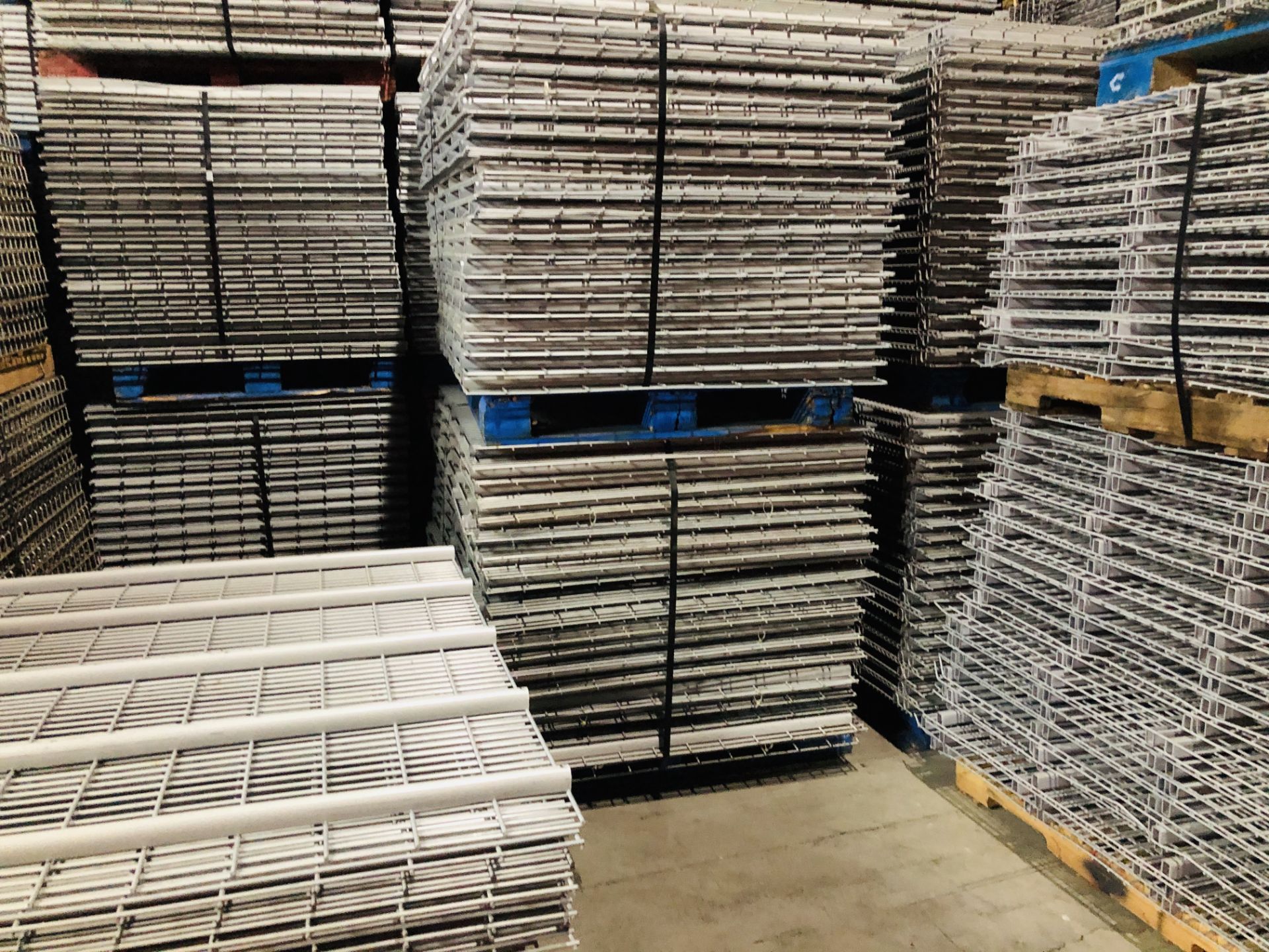 14 BAYS OF 16'H X 48"D X 108"L KEYSTONE STYLE PALLET RACKS - Image 3 of 5