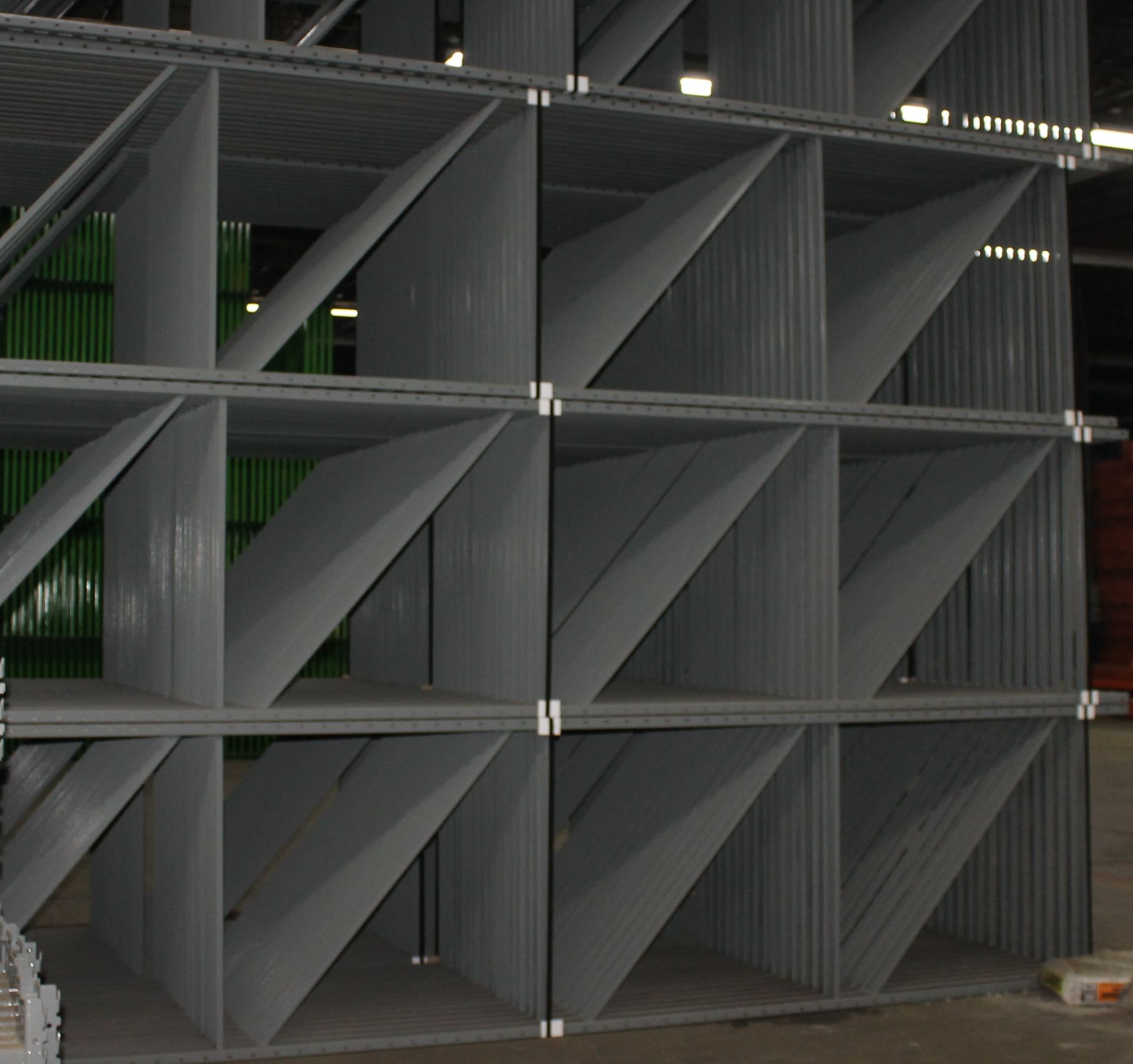 10 BAYS OF 16'H X 140"L X 42"W KEYSTONE PALLET RACKS - Image 2 of 6