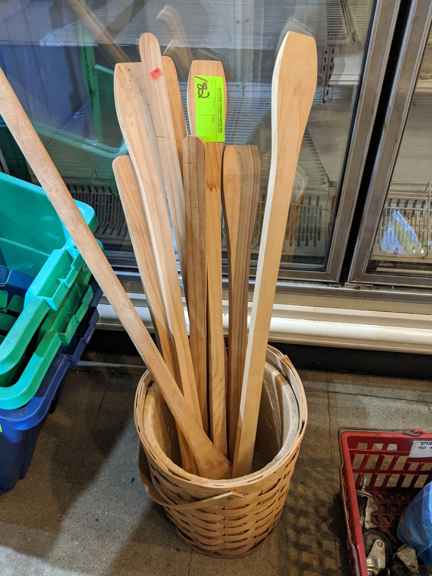 large wooden spoons