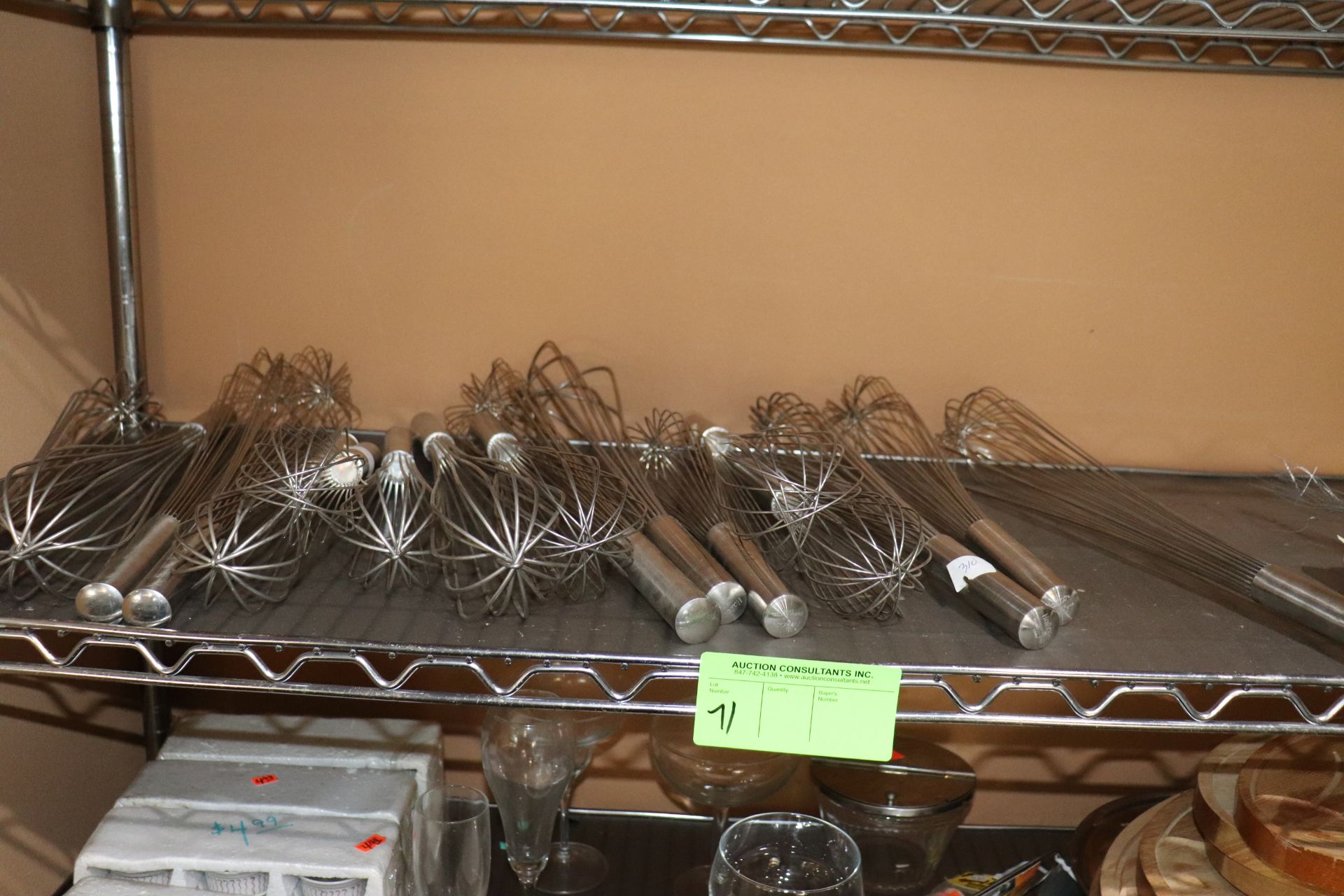 Sixteen wire whisks