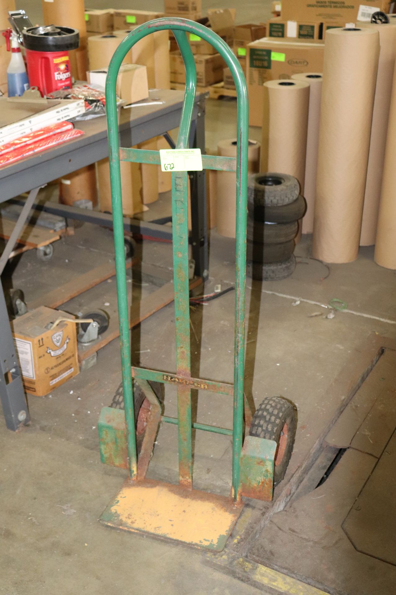 2 wheel cart by harper - Image 2 of 4