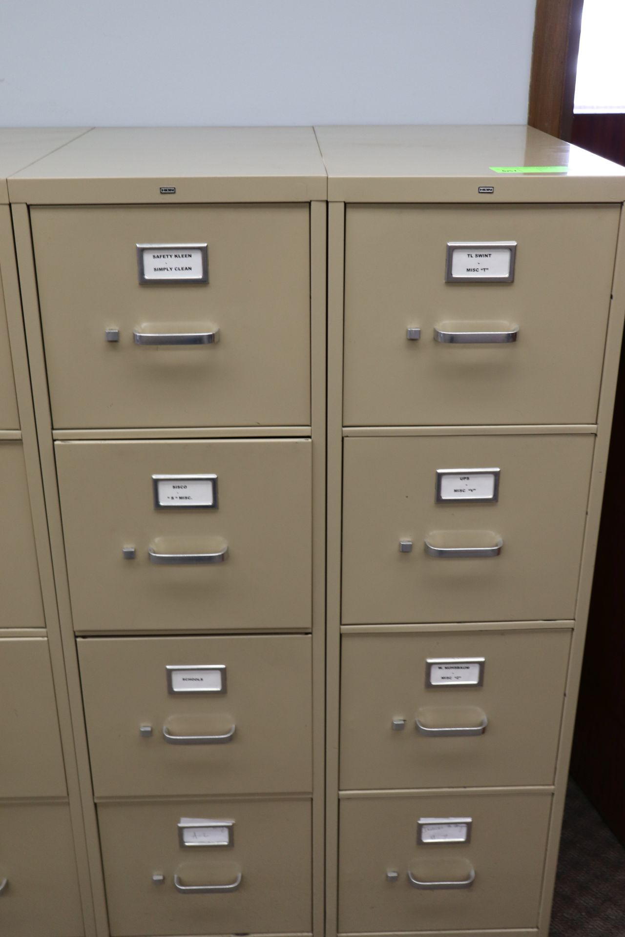 2 filing cabinets - Image 3 of 4