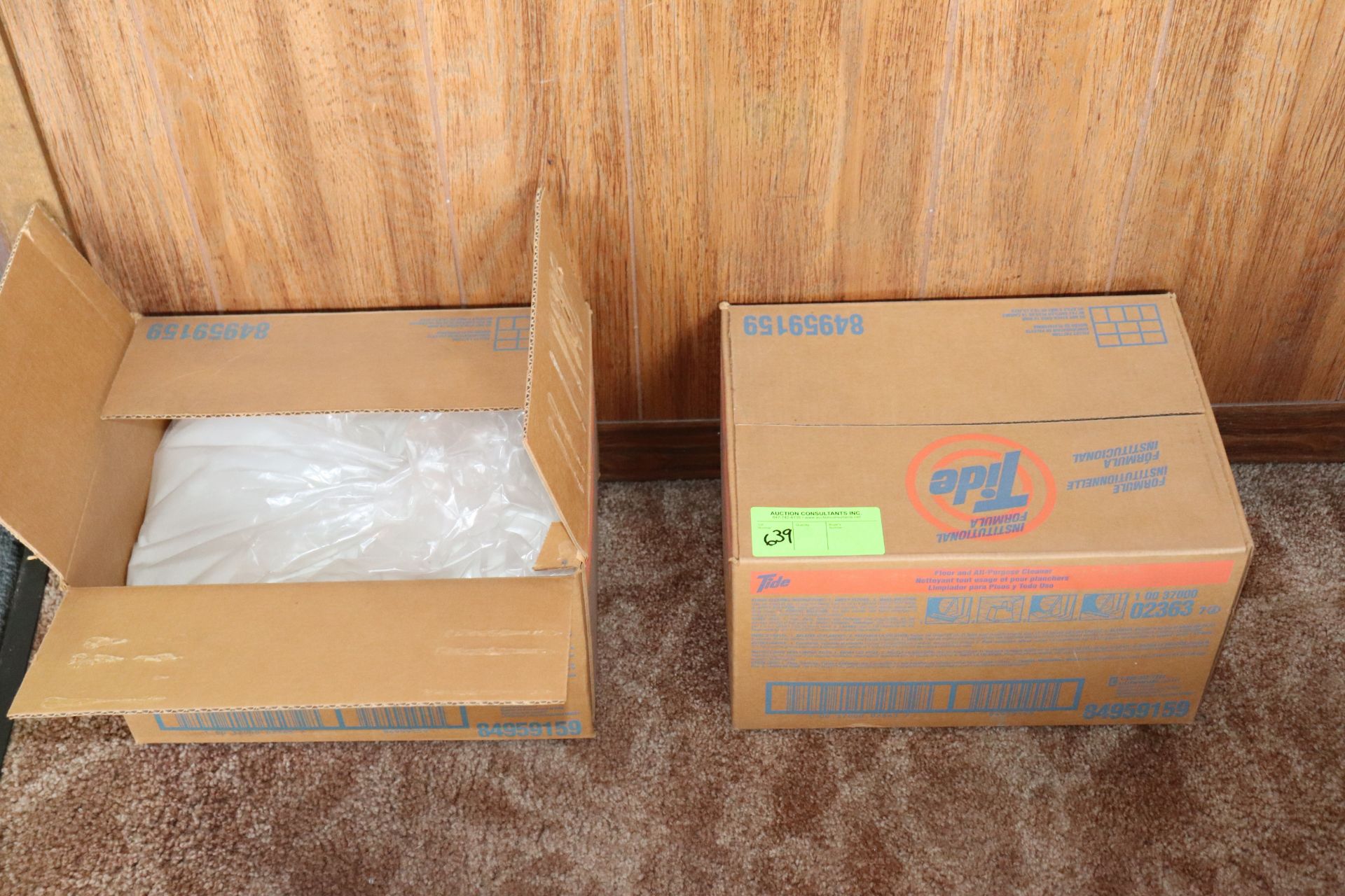 2 boxes of tide powder laundry detergent