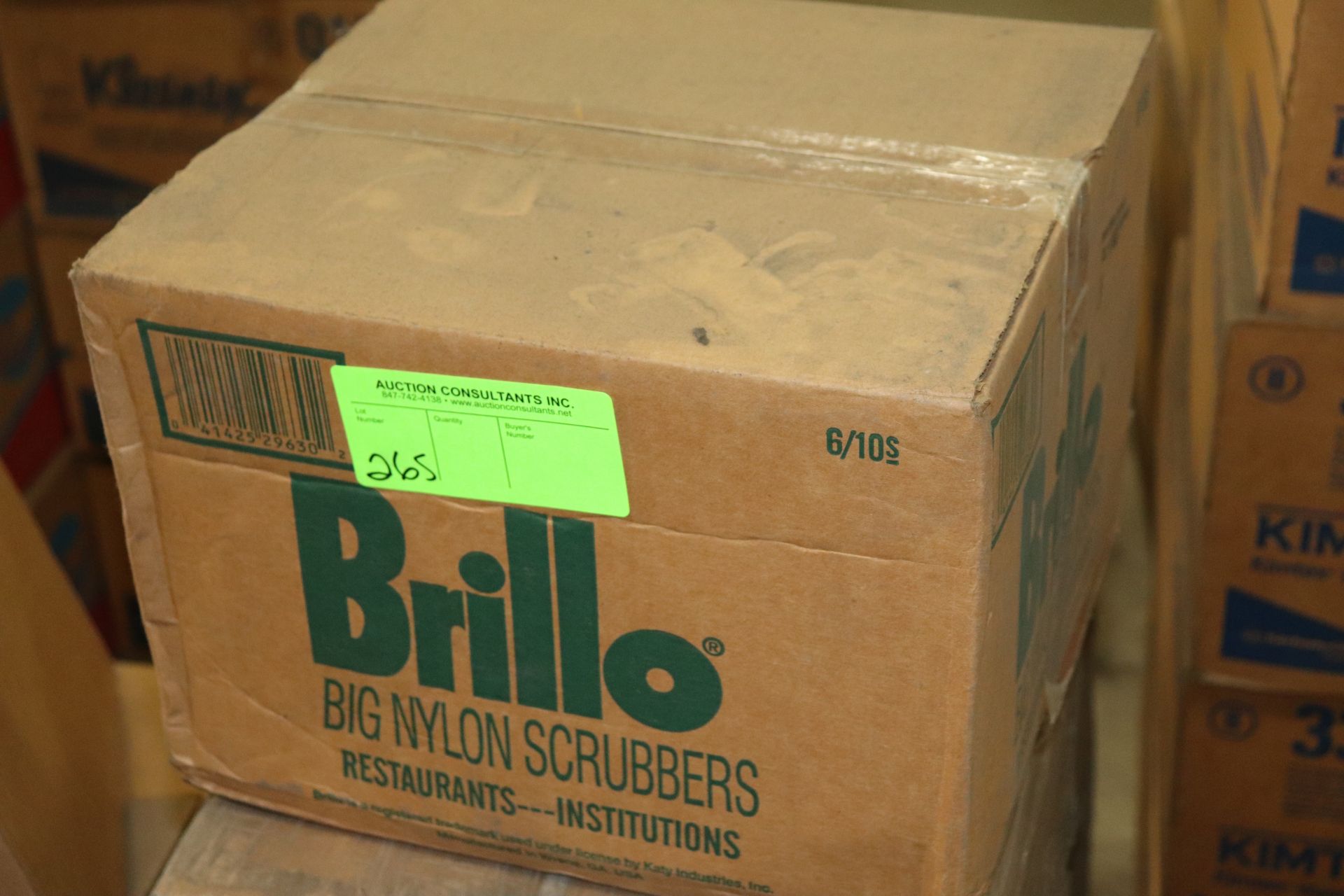 One box of Brillo big nylon scrubbers, 60 per box - Image 2 of 2