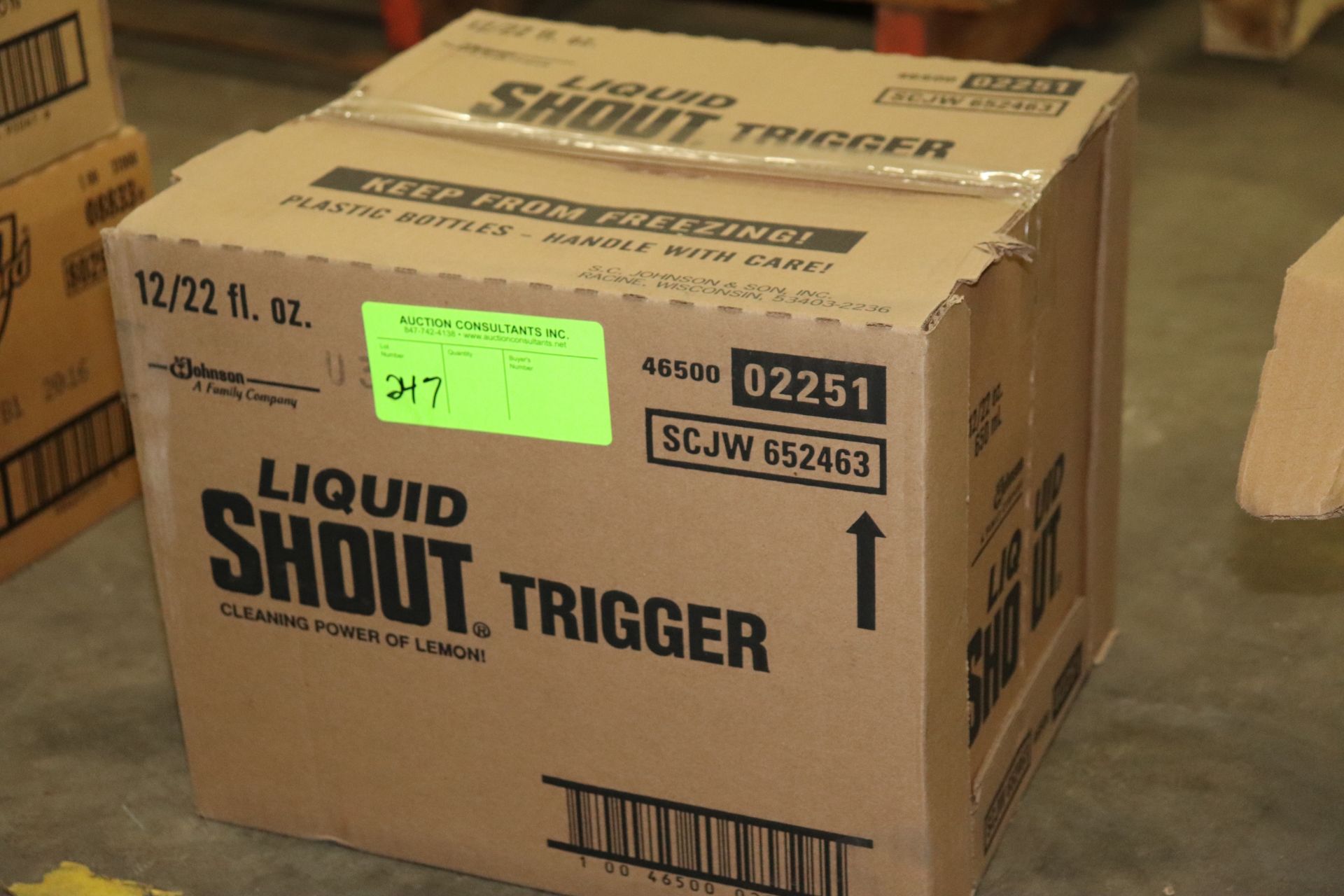 Case of Liquid Shout trigger, 12 per case