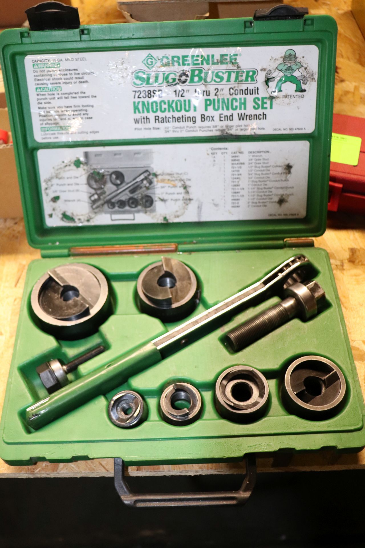 Greenlee knockout punch set