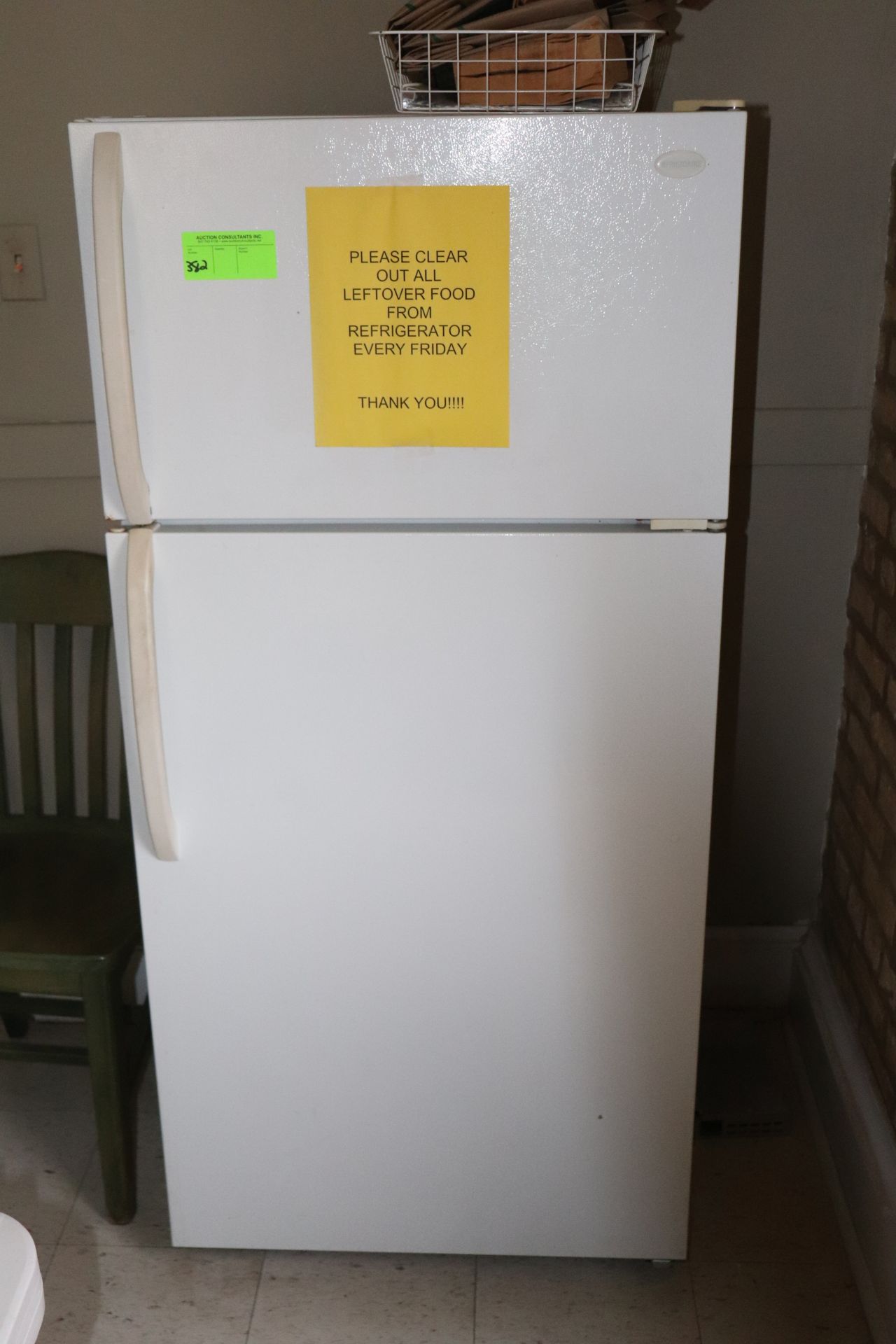 Frigidaire refrigerator