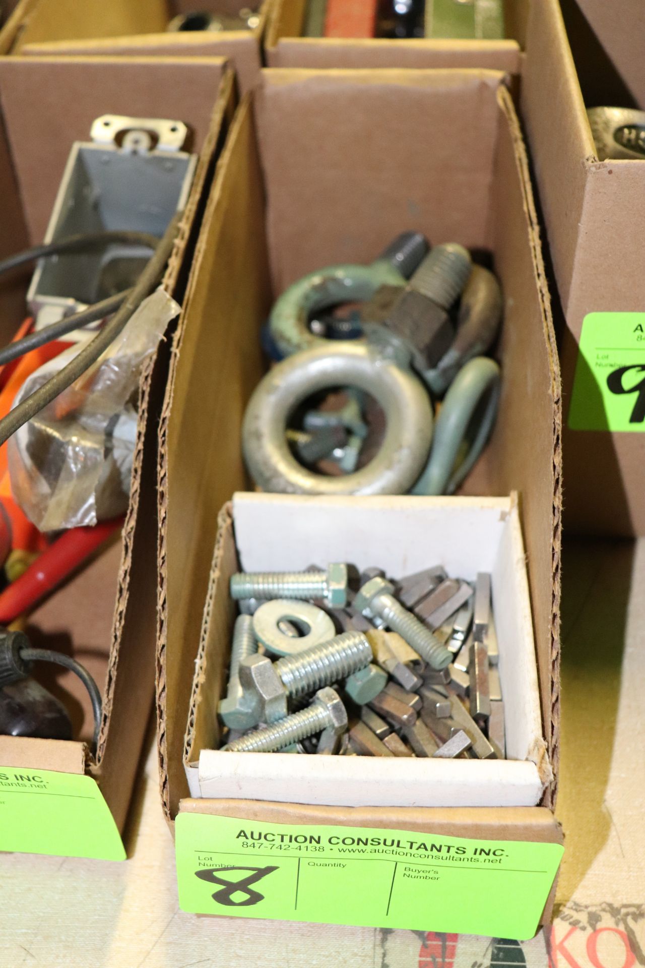 Ring bolts and fasteners