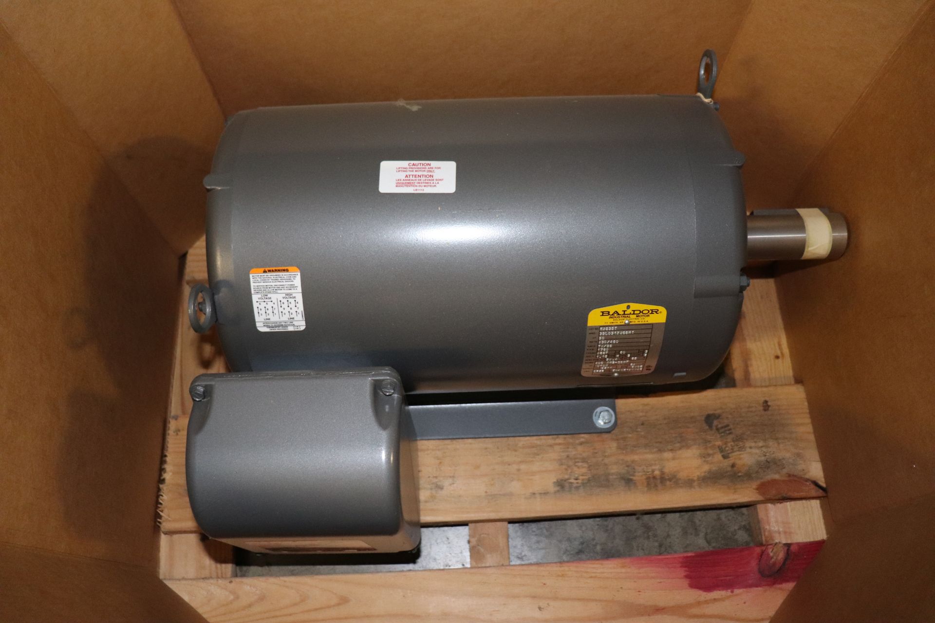 Baldor industrial motor, 30hp