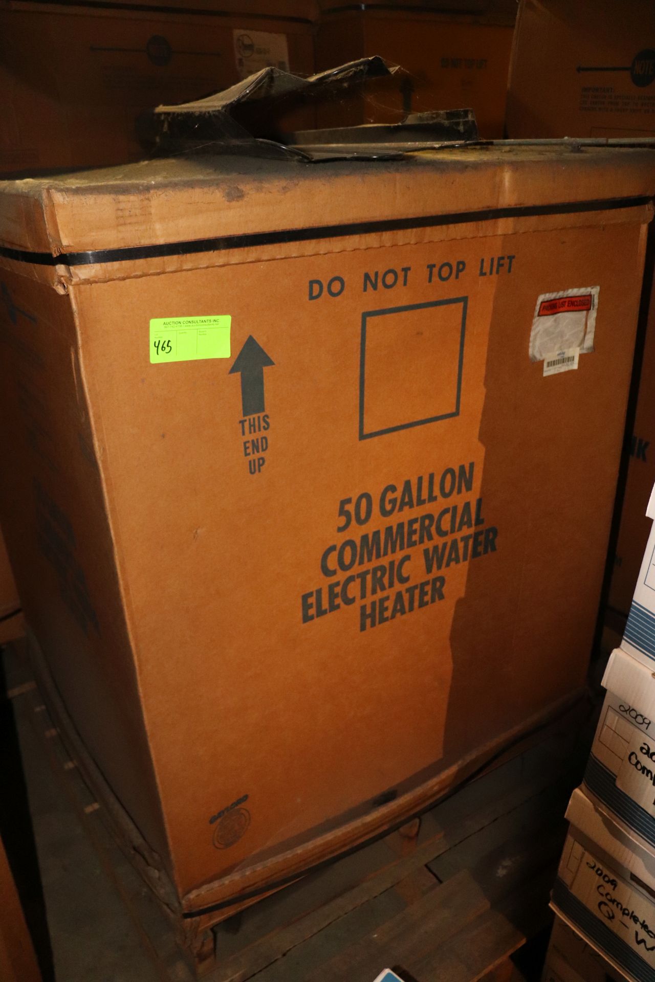 50 gallon commerical electric water heater