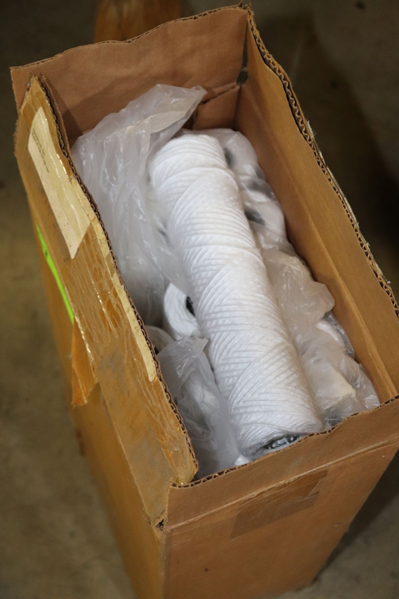 Box of packing twine, approximately 30 pieces