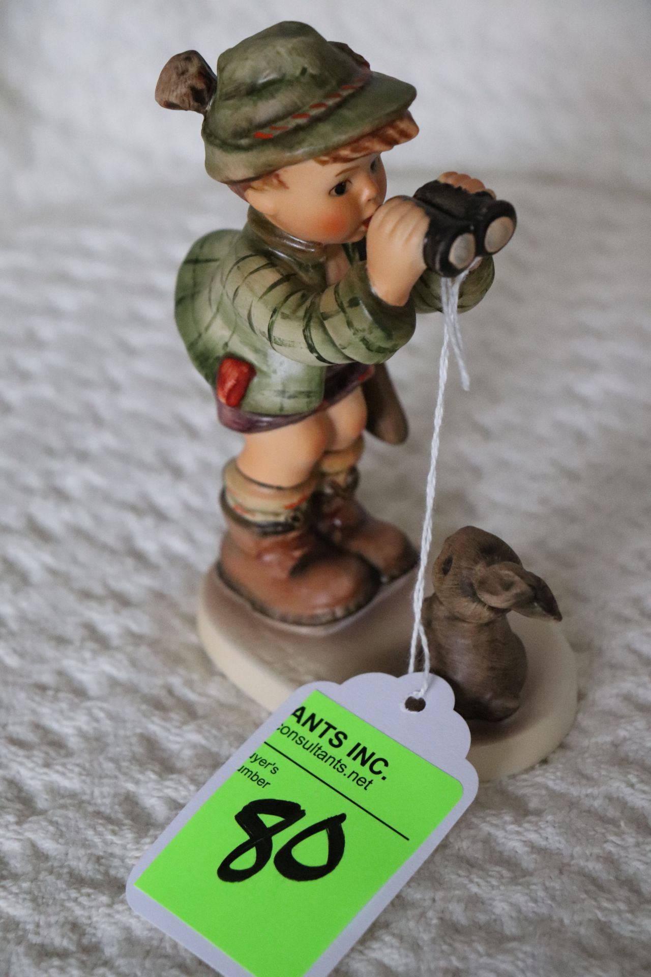 Hummel figurine, "Good Hunting", 1980, #307, height 5-1/4"