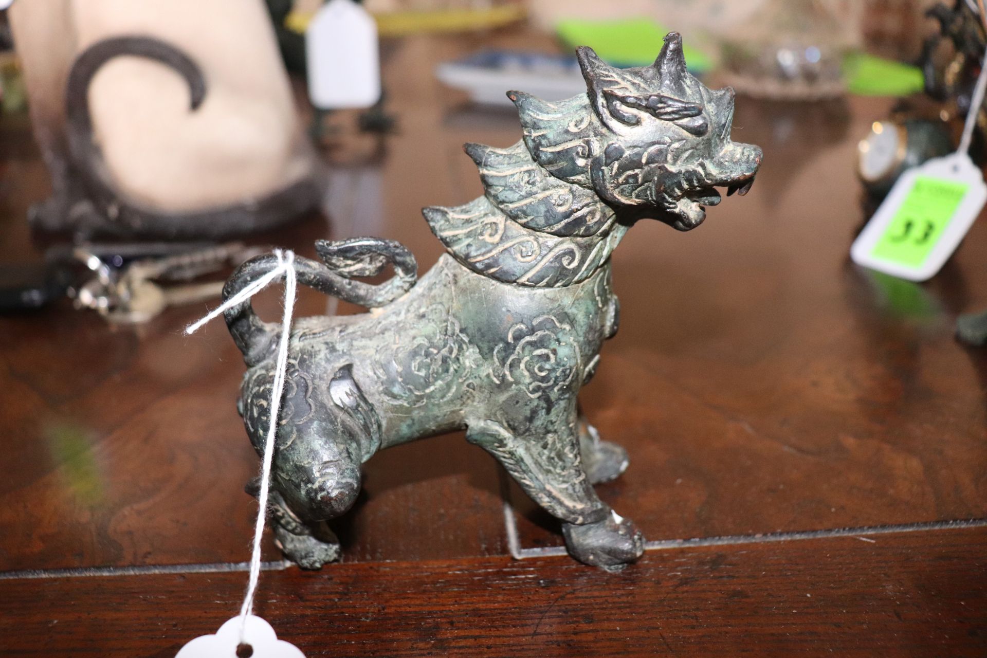 Foo dragon figurine