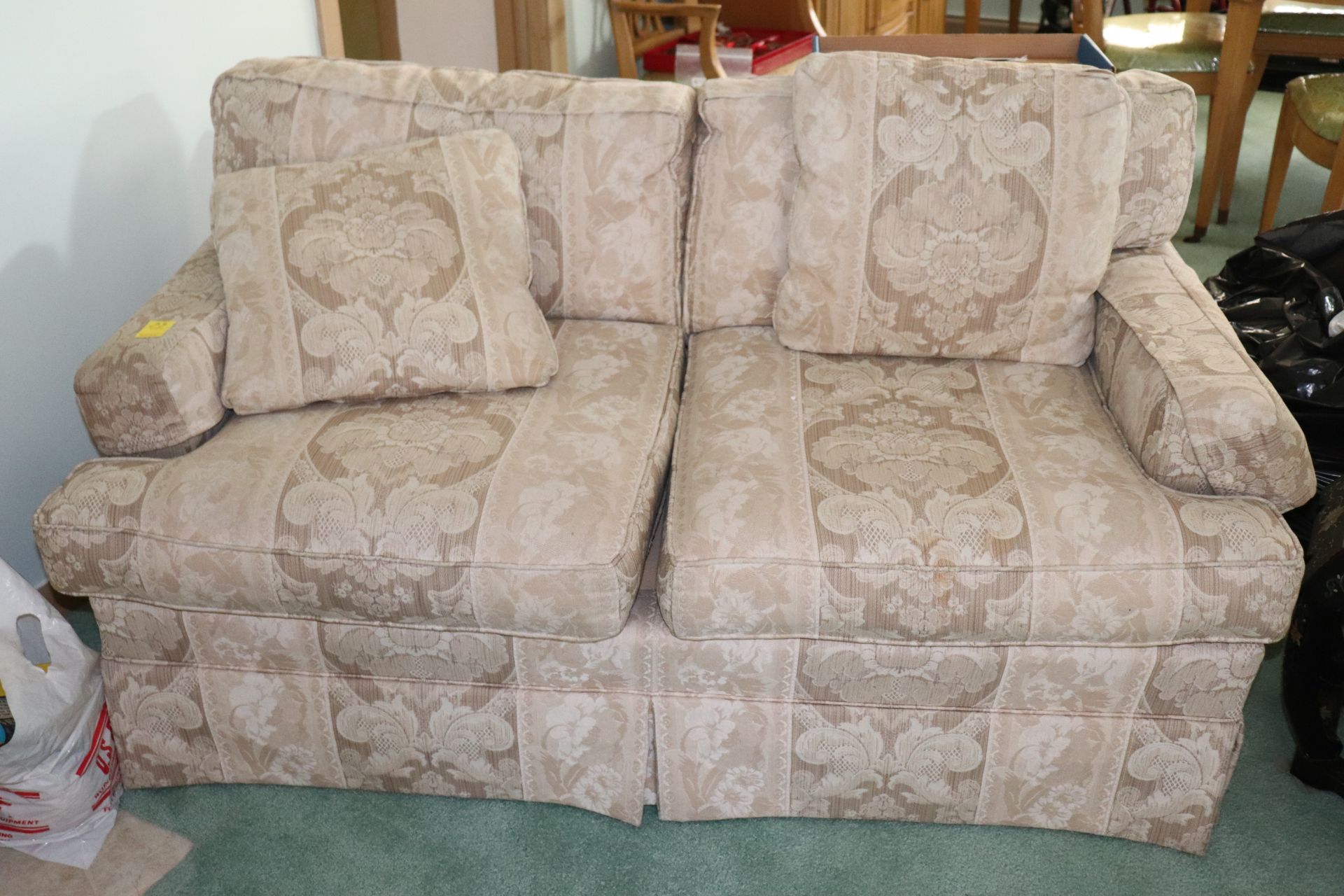 Two-cushion couch, 57" long