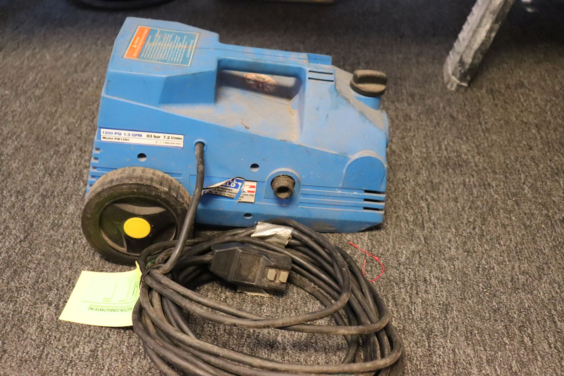 Cambell Housefield Model pw1250 1200psi 1.9 gpm powerwasher