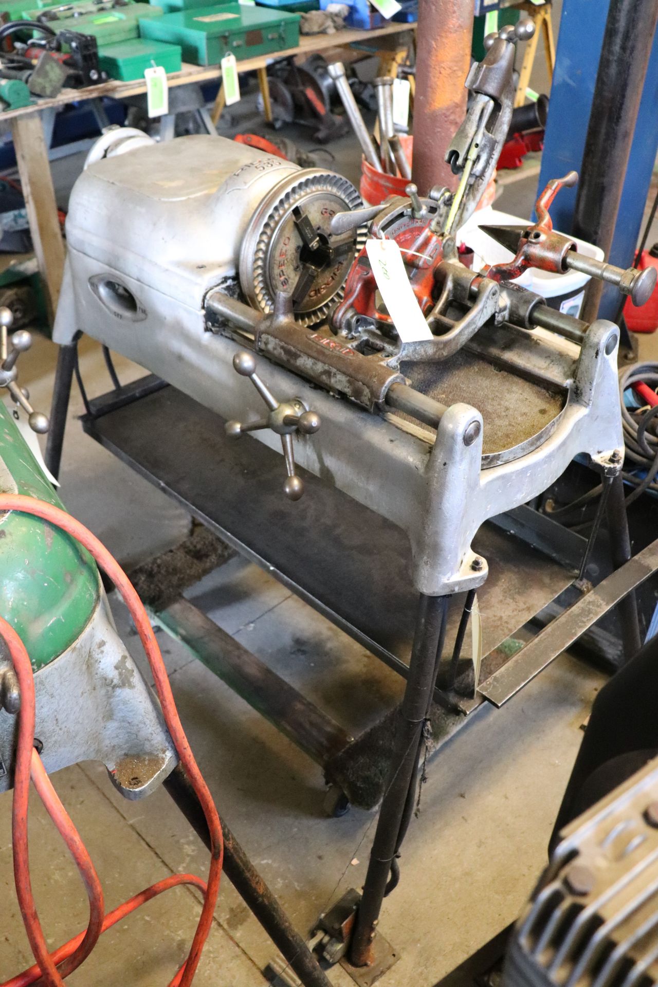 Ridgid model 535 pipe threading machine, serial 337996