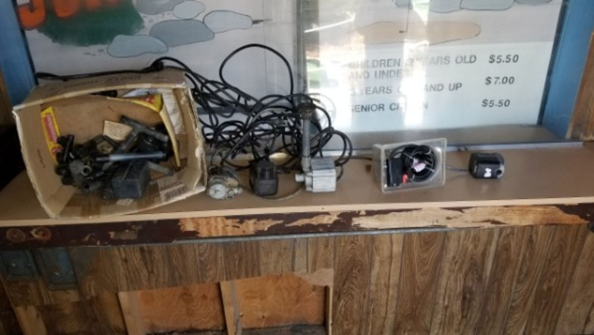 Lot of pumps