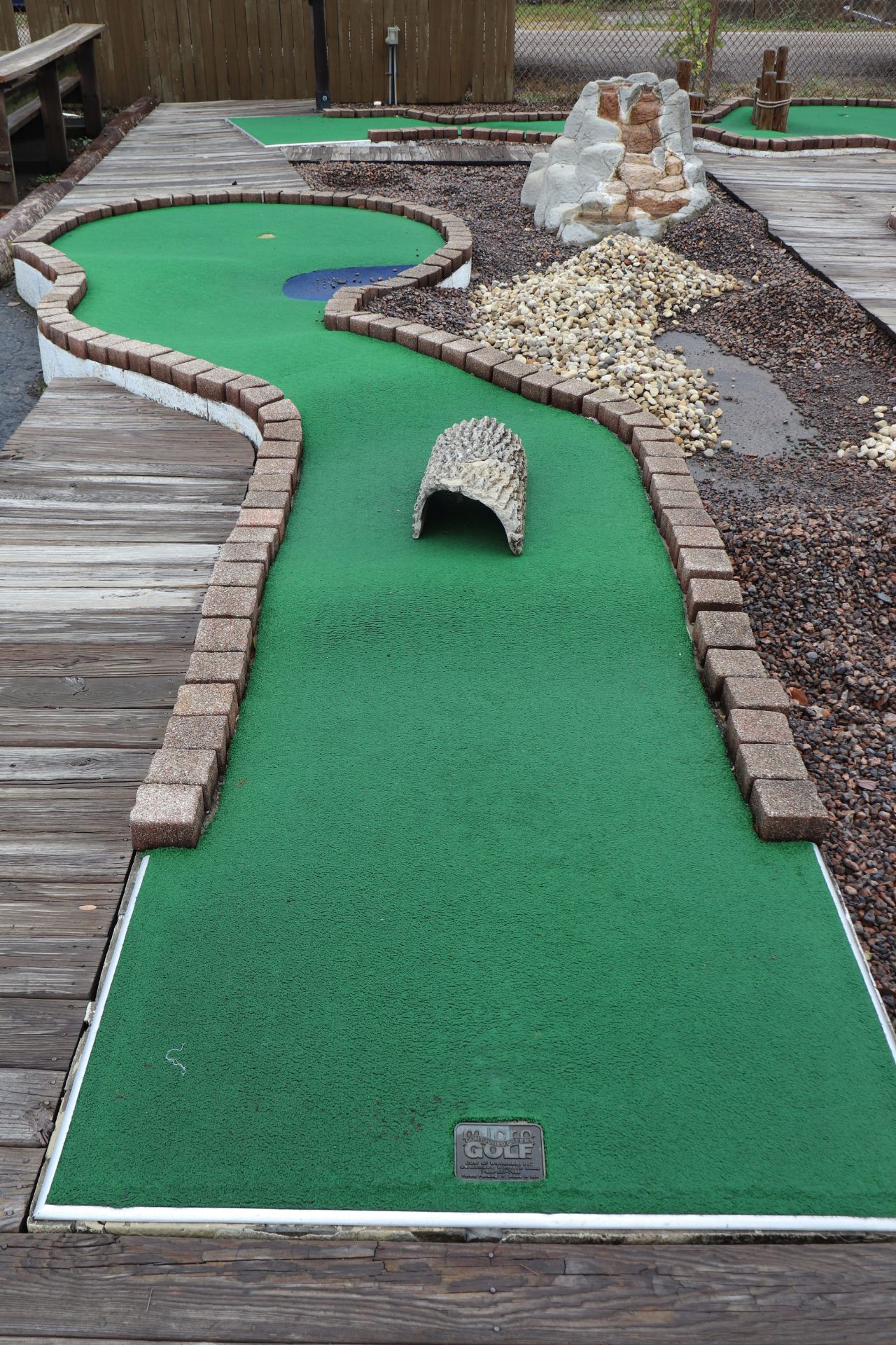 Modular 18-hole mini golf course by Micro Golf Cost of Wisconsin Inc., blueprints provided, carpet p - Image 2 of 9