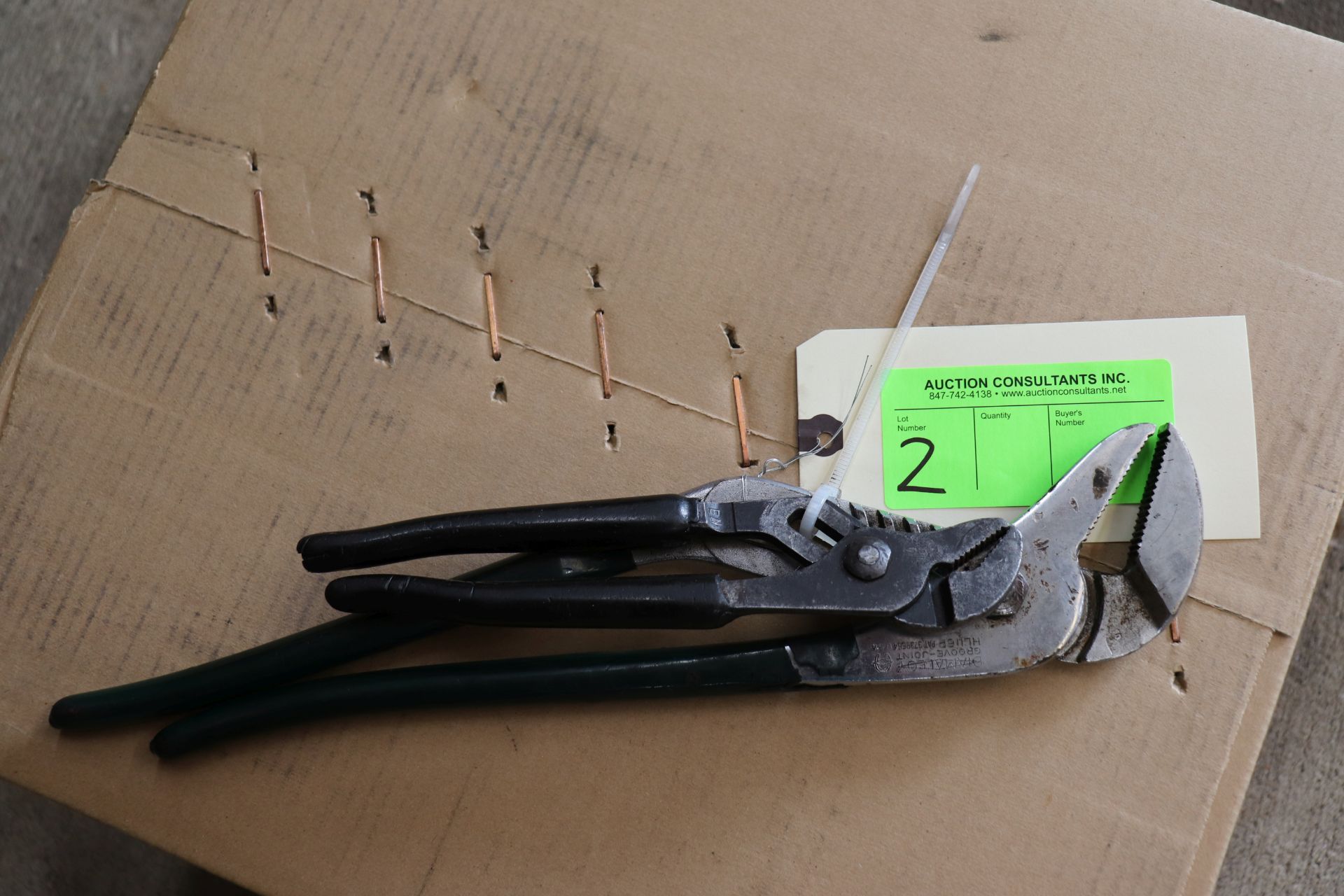 Two Channellock wrenches