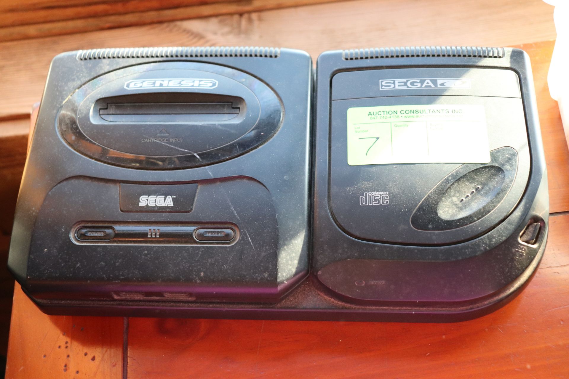 Sega Genesis with Sega CD