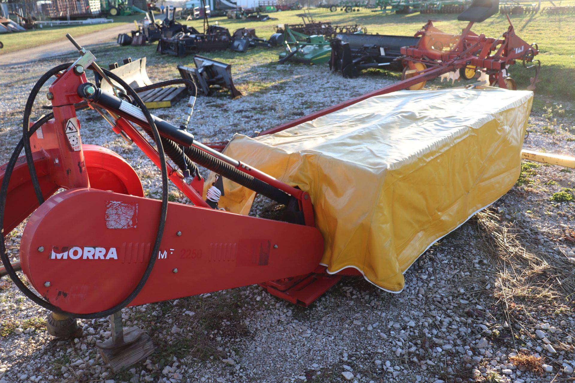 Morra disc mower, 5-disc, model MF2250, 6.7 ft - Image 4 of 4