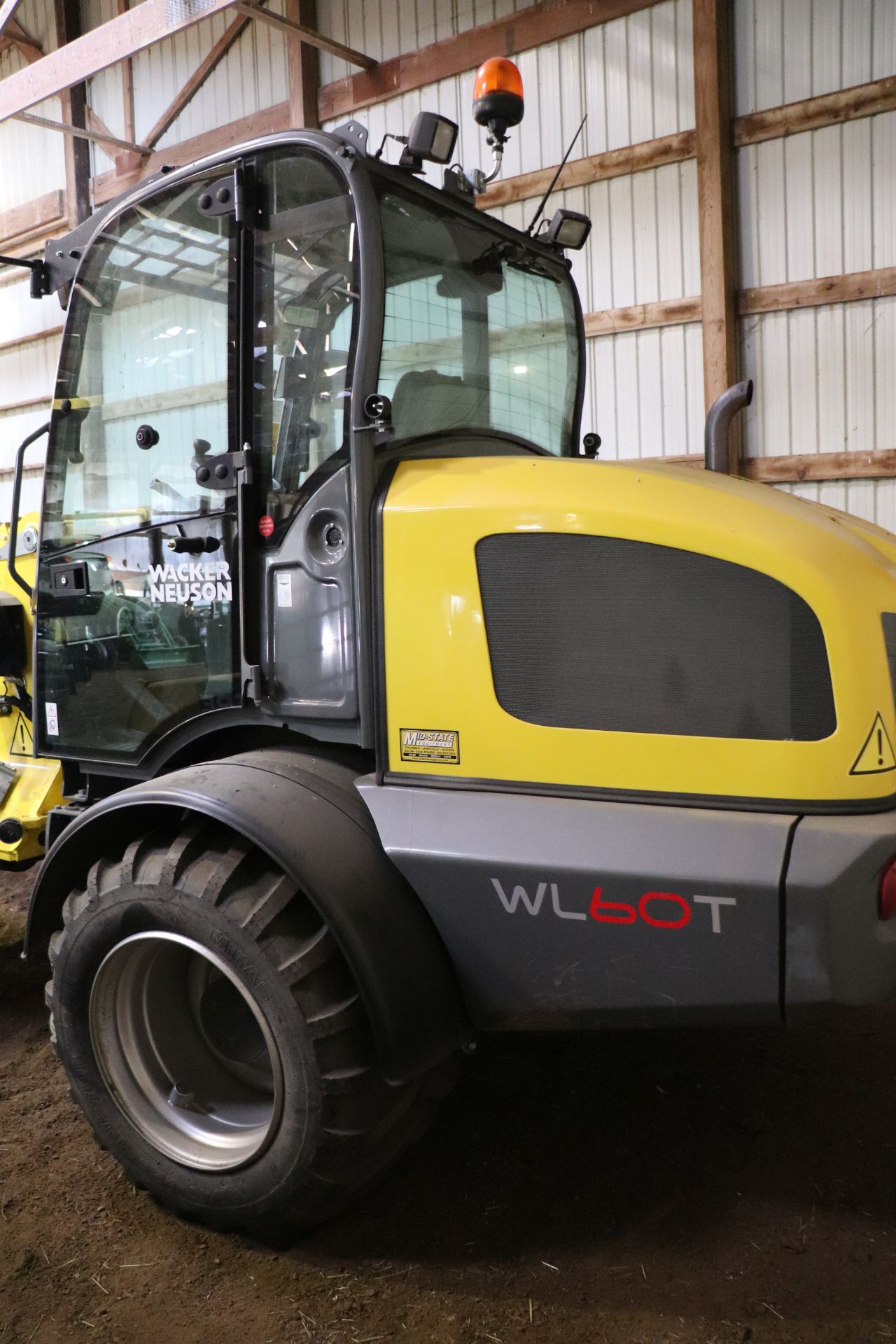 Wacker Neuson WL60T Front End Loader with Virnig DZR96 dozer blade - Image 6 of 14