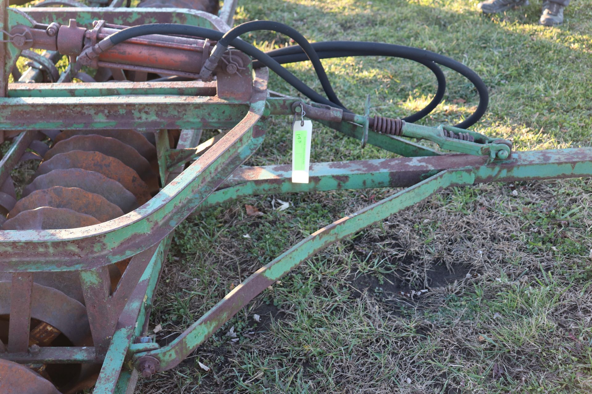 John Deere plow cultivator, 12' wide - Image 3 of 3