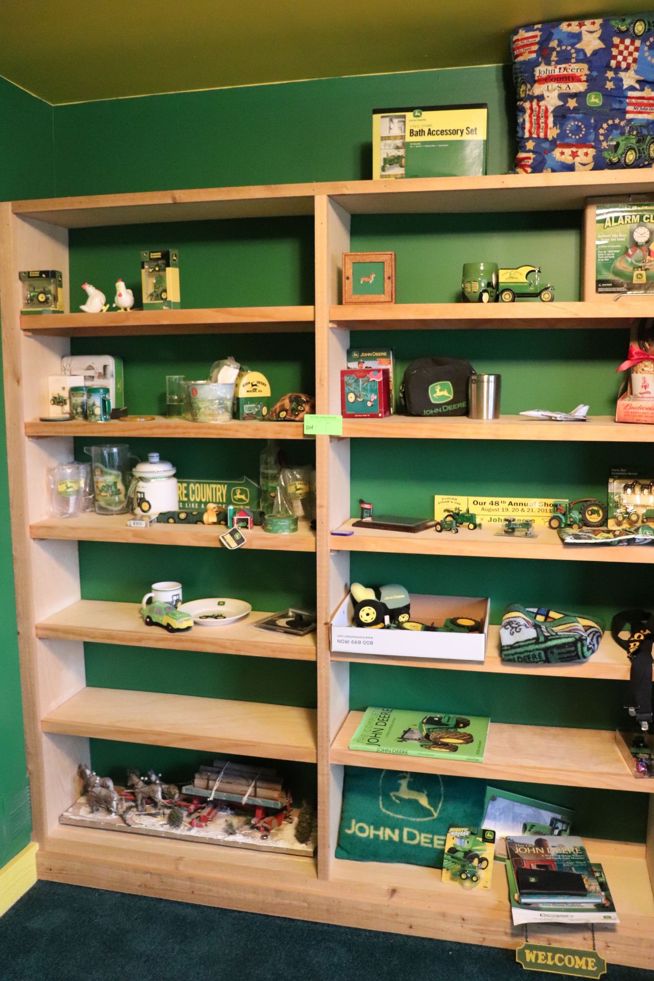 Collection of John Deere memorabilia