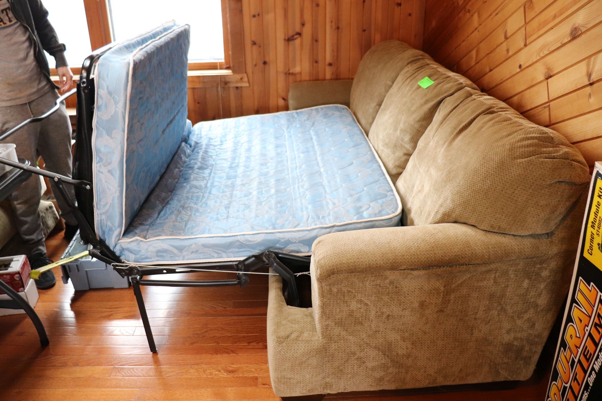 Hide-a-bed sofa, length 90" - Image 2 of 2