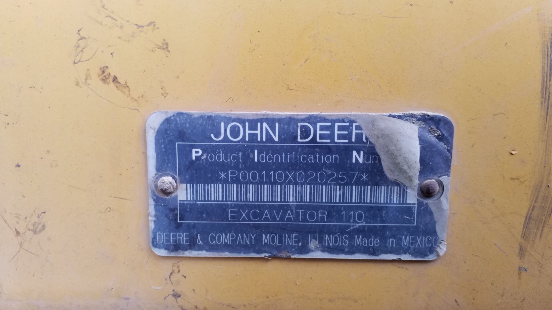 2001 DEERE 110 - Image 23 of 25