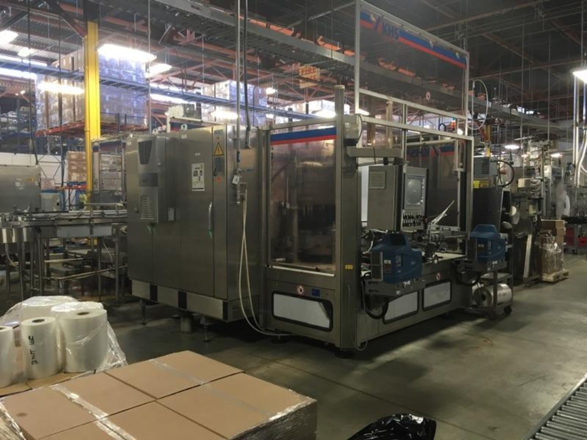 2006 KHS Innotek High Speed LabelerInstalled but never ran, Dual Nordson Pro Blue Glue Units,