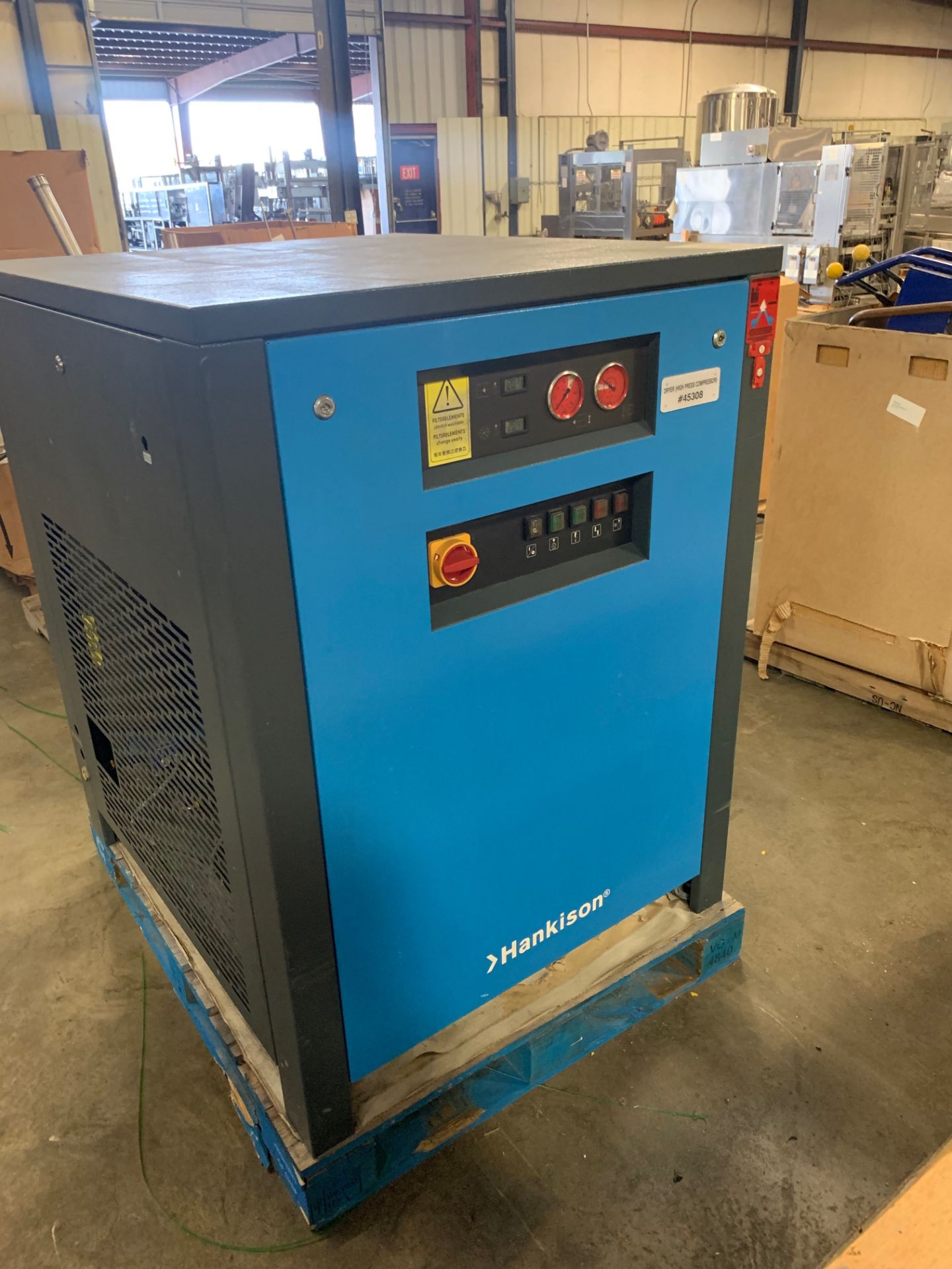 2016 HANKINSON AIR DRYER