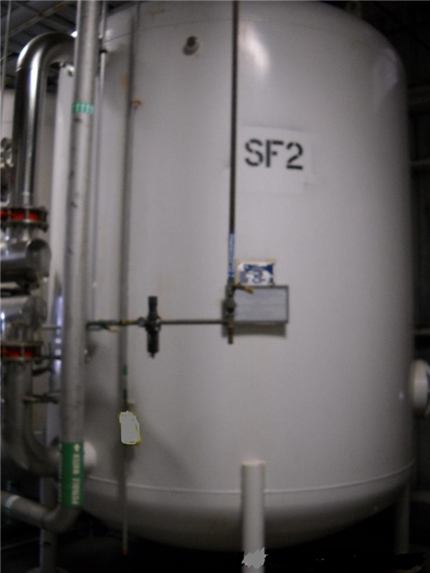 National Water Systems Sand/Carbon Media Filter TankMild Steel Construction with Stainless Steel - Image 3 of 3