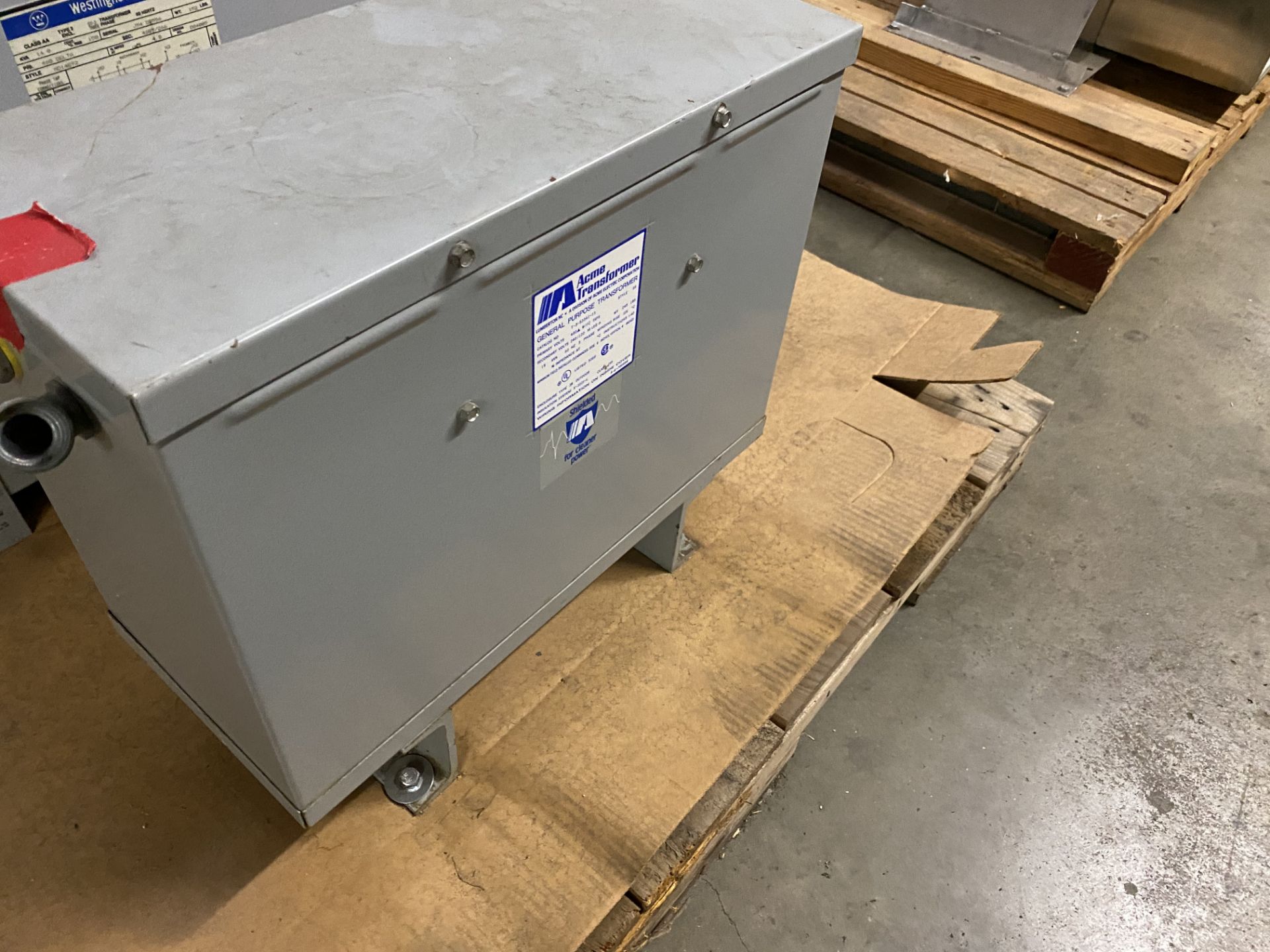 ACME T-3-53341-1S, 15 KVA, 3Ø, 480 X 240/120 VOLT, TRANSFORMER- (NS) T1600