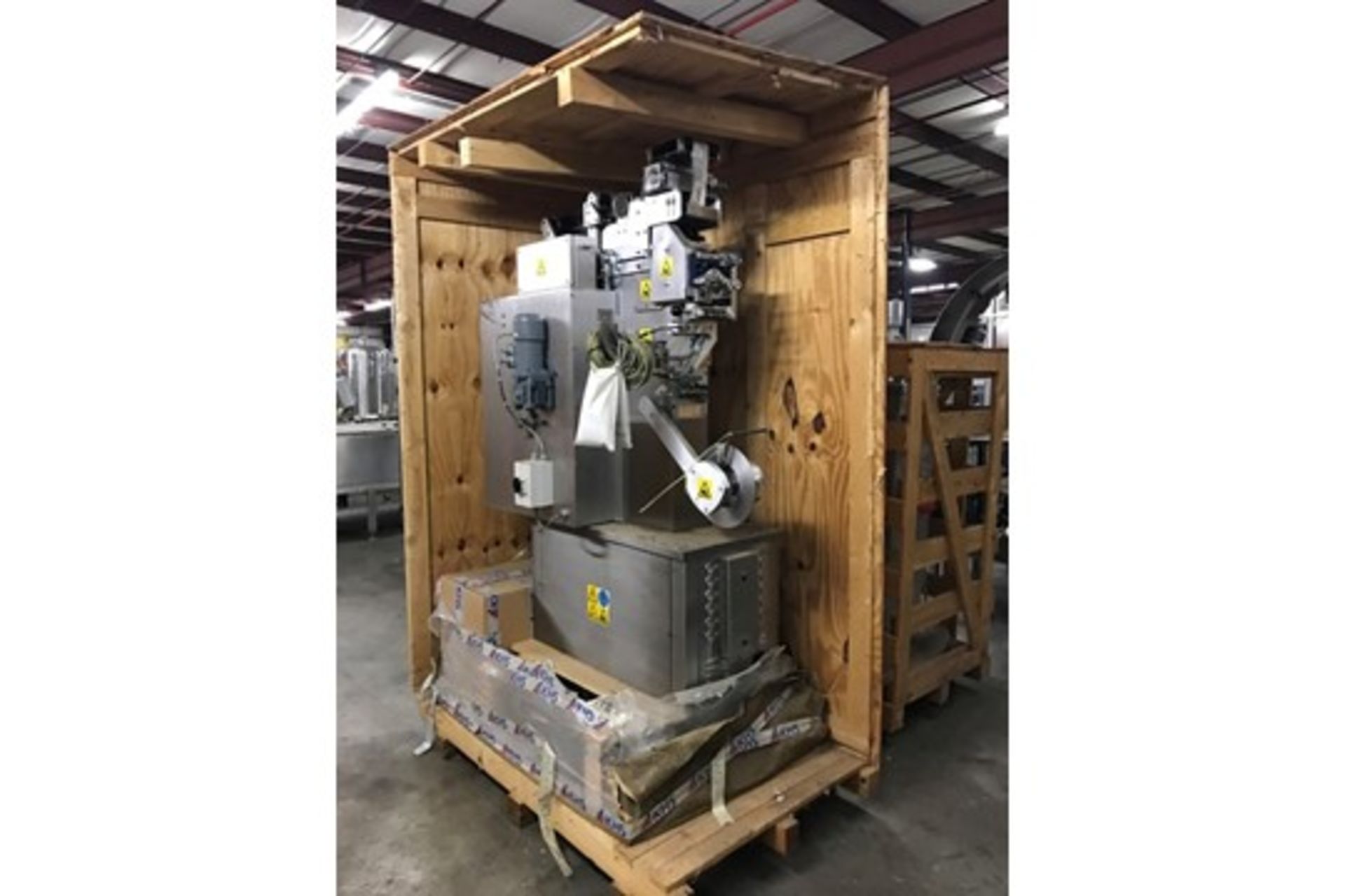 2007 Fords Packaging Systems PressStainless Steel Package, Includes Control Panel, Cap Size 33 x 4.