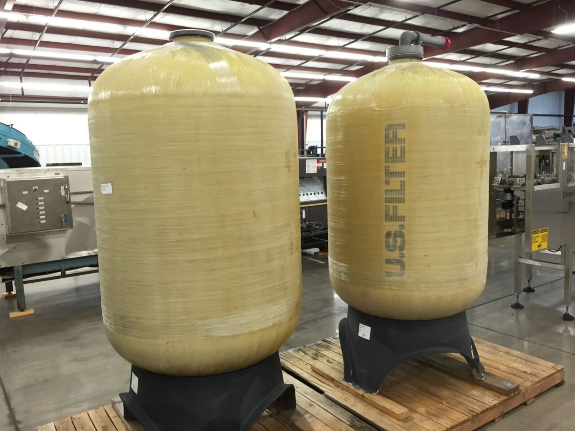 US Filter Media Filter Tanks3ft Diamter x 7ft HighAsset Number 1342Manufacturer US FilterModel Media