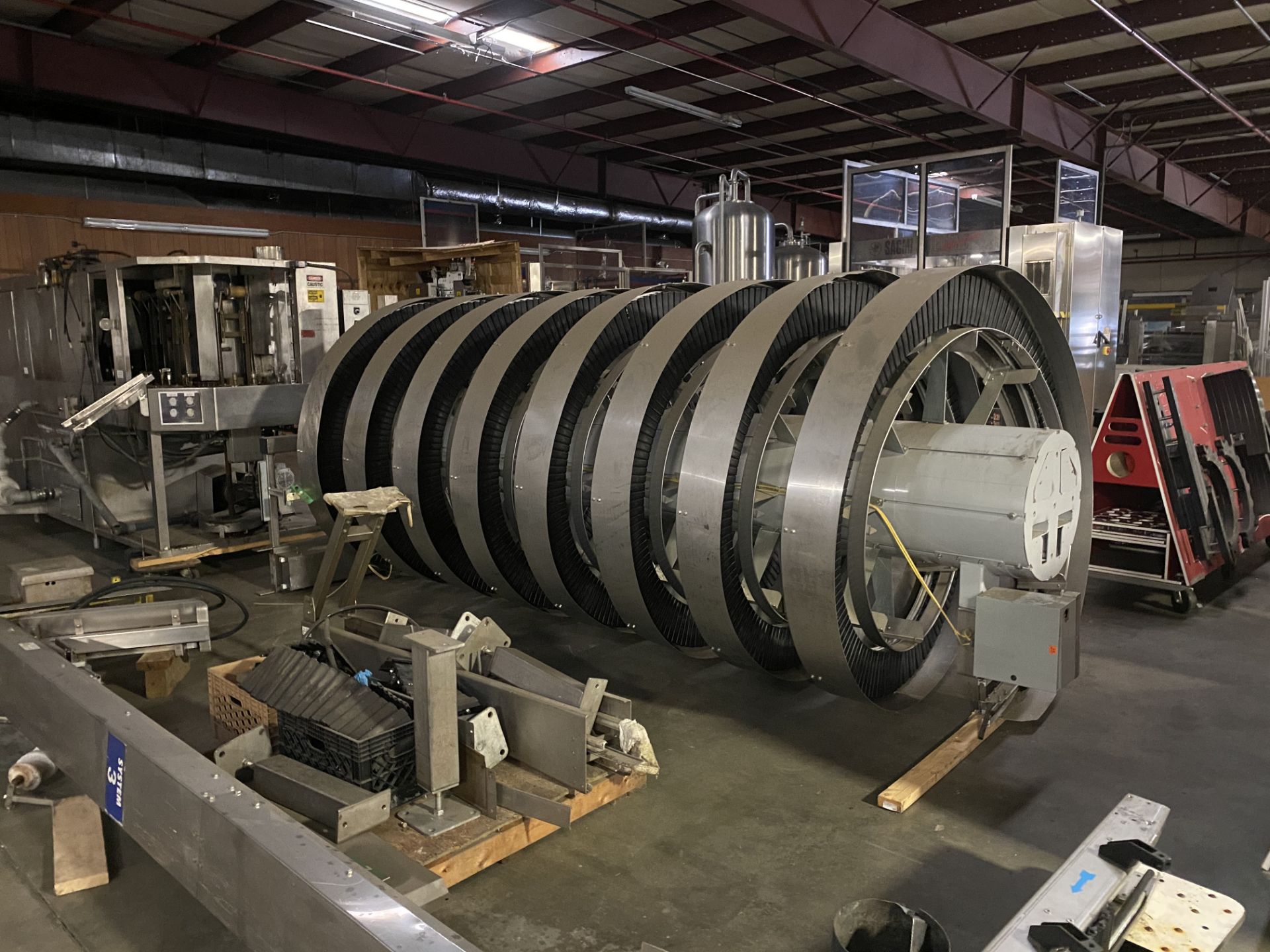 Stainless Steel Spiral Elevator