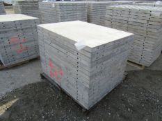 (16) 36" x 4' Precise Concrete Forms, Smooth 8" Hole Pattern, Located in Winterset, IA